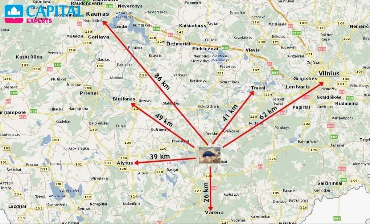 Land for sale Trakų rajono sav., Petrauskuose