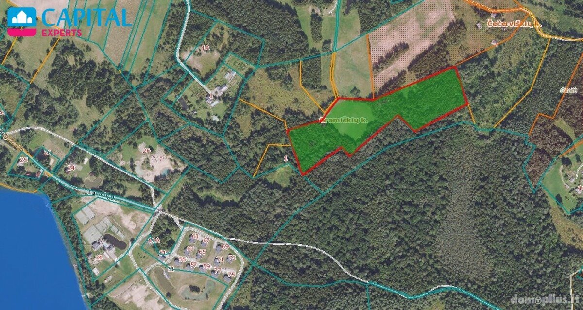 Parduodamas sklypas Molėtų rajono sav., Gramiškiuose