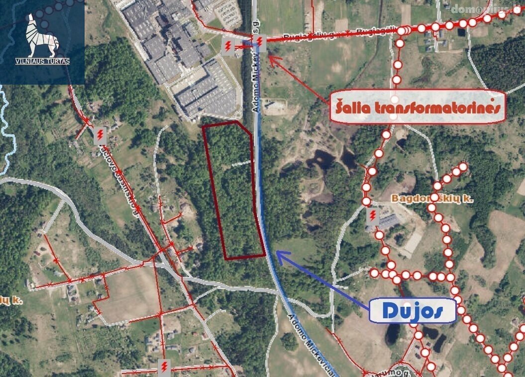 Parduodamas sklypas Vilniaus rajono sav., Čekoniškėse