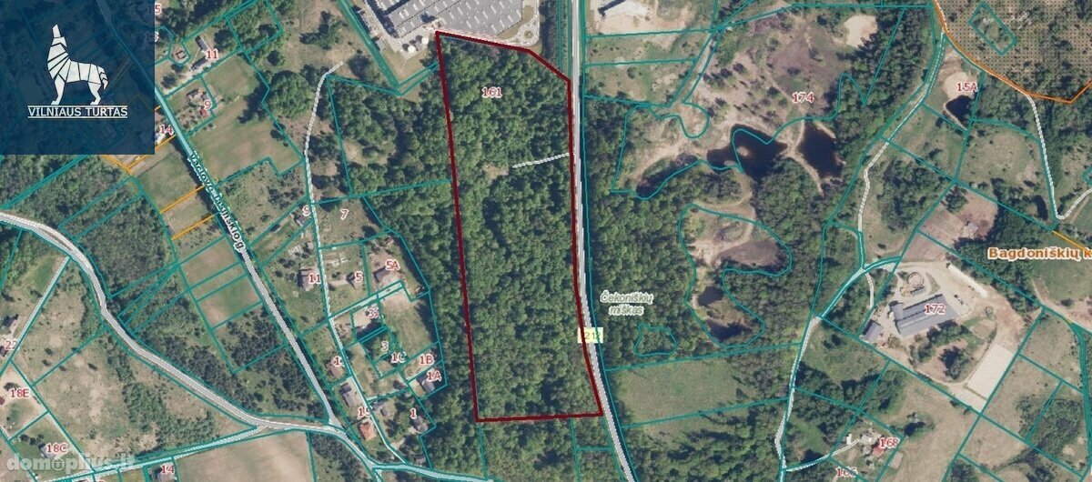Parduodamas sklypas Vilniaus rajono sav., Čekoniškėse