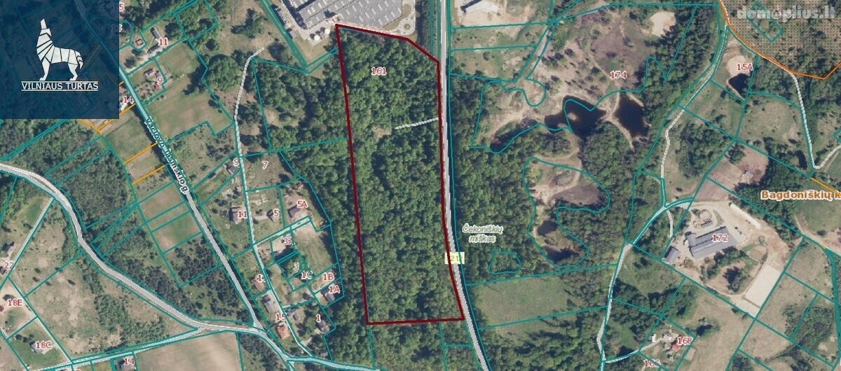 Parduodamas sklypas Vilniaus rajono sav., Čekoniškėse