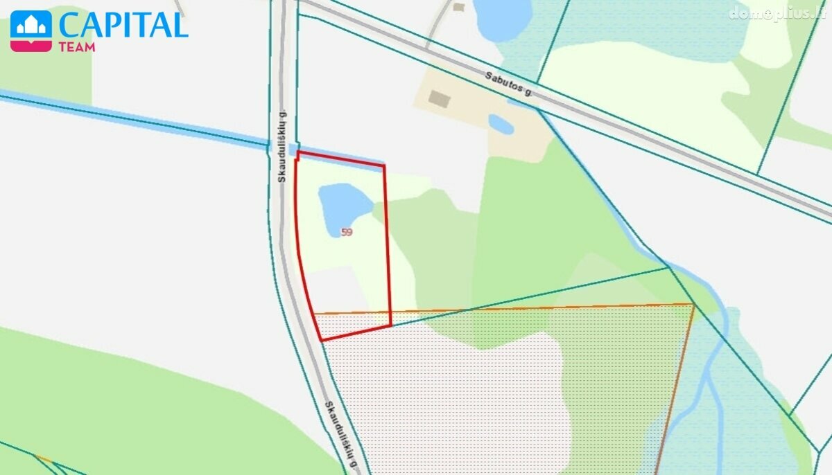 Parduodamas sklypas Vilniaus rajono sav., Giedraitiškėse
