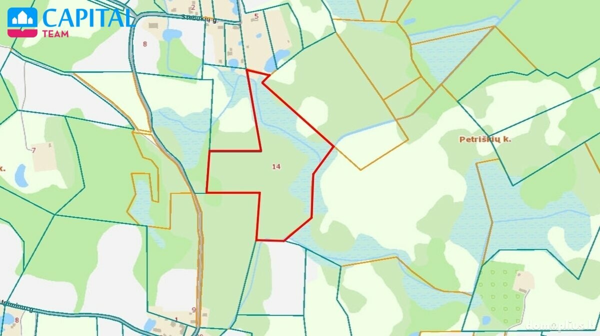Parduodamas sklypas Vilniaus rajono sav., Petriškėse