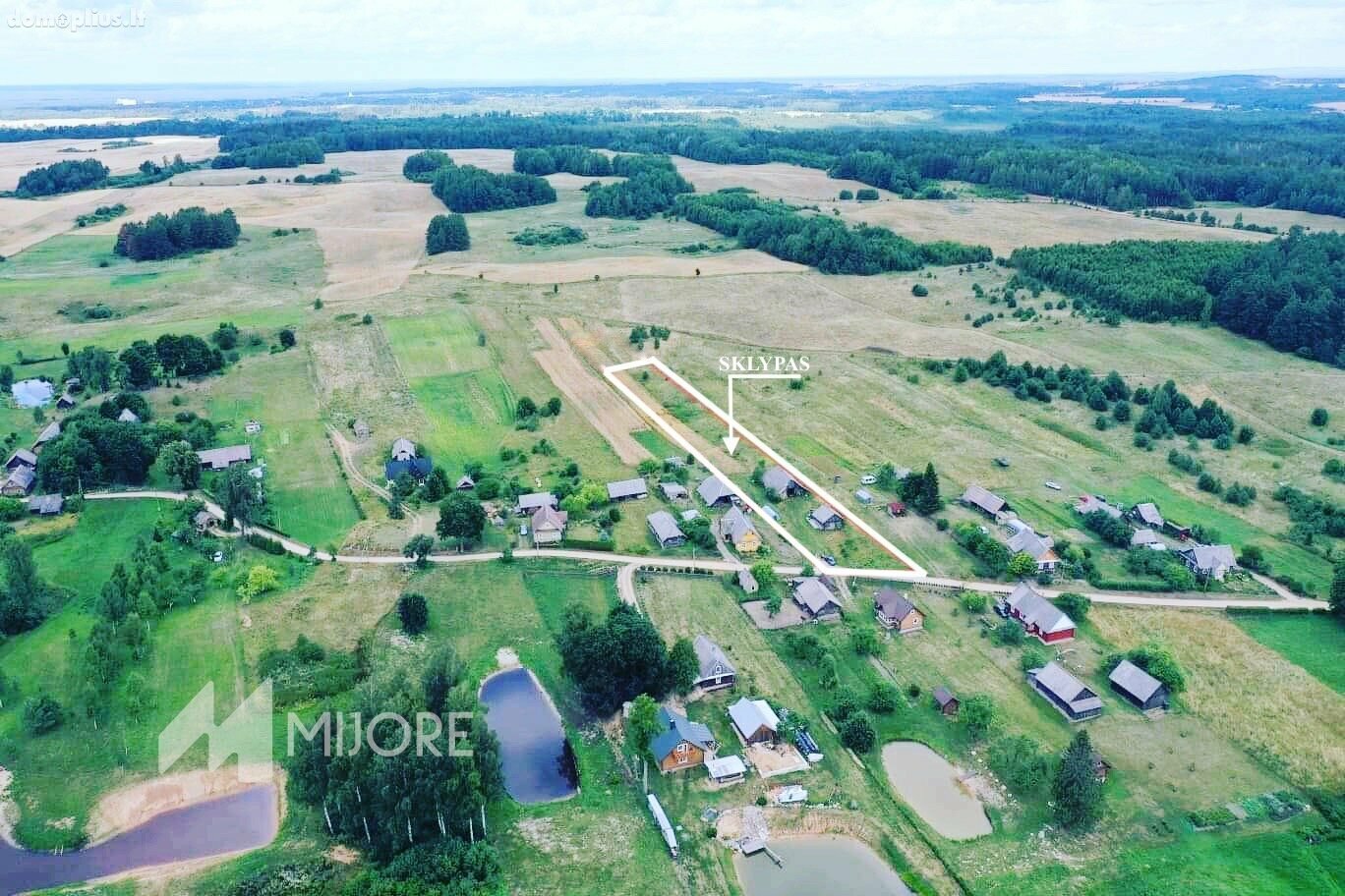 Land for sale Švenčionių rajono sav., Mėžionyse, Mėžionių g.