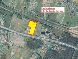 Parduodamas sklypas Elektrėnų sav., Vievyje, Kauno g.