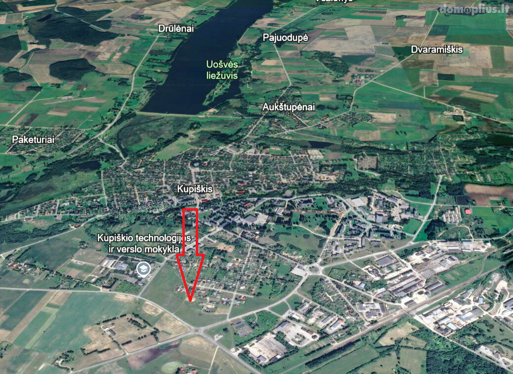 Parduodamas sklypas Kupiškio rajono sav., Kupiškyje, Uršulės Tamašiūnaitės g.