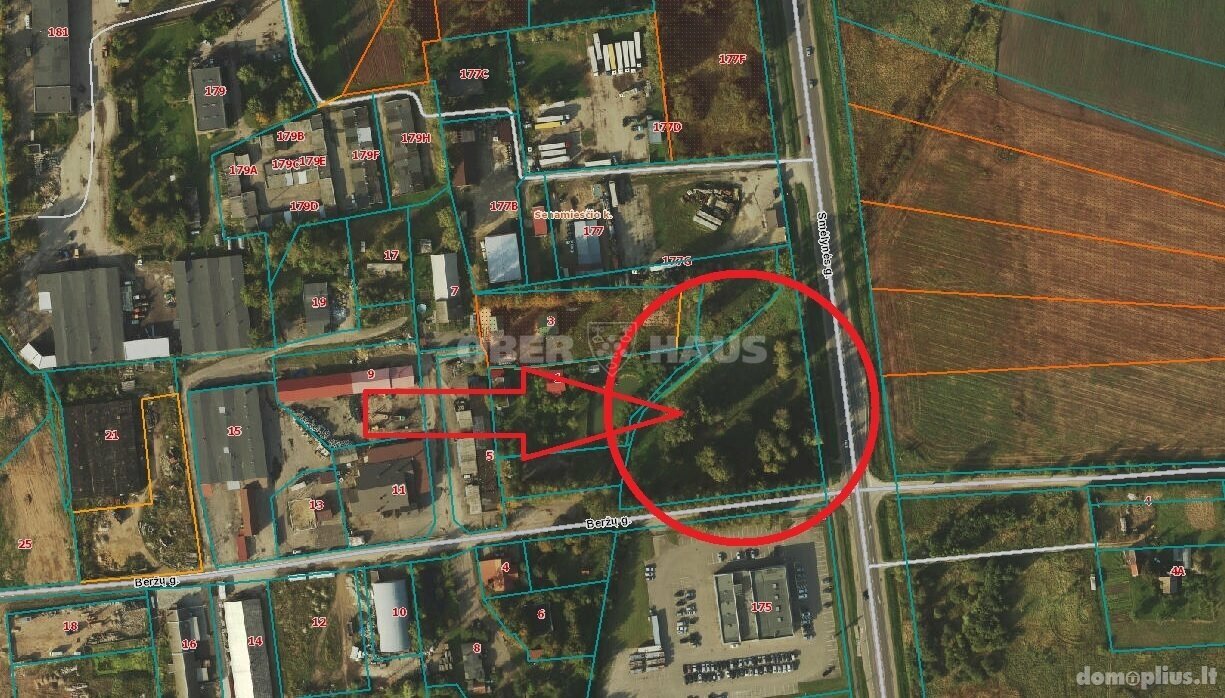 Parduodamas sklypas Panevėžio rajono sav., Senamiestyje