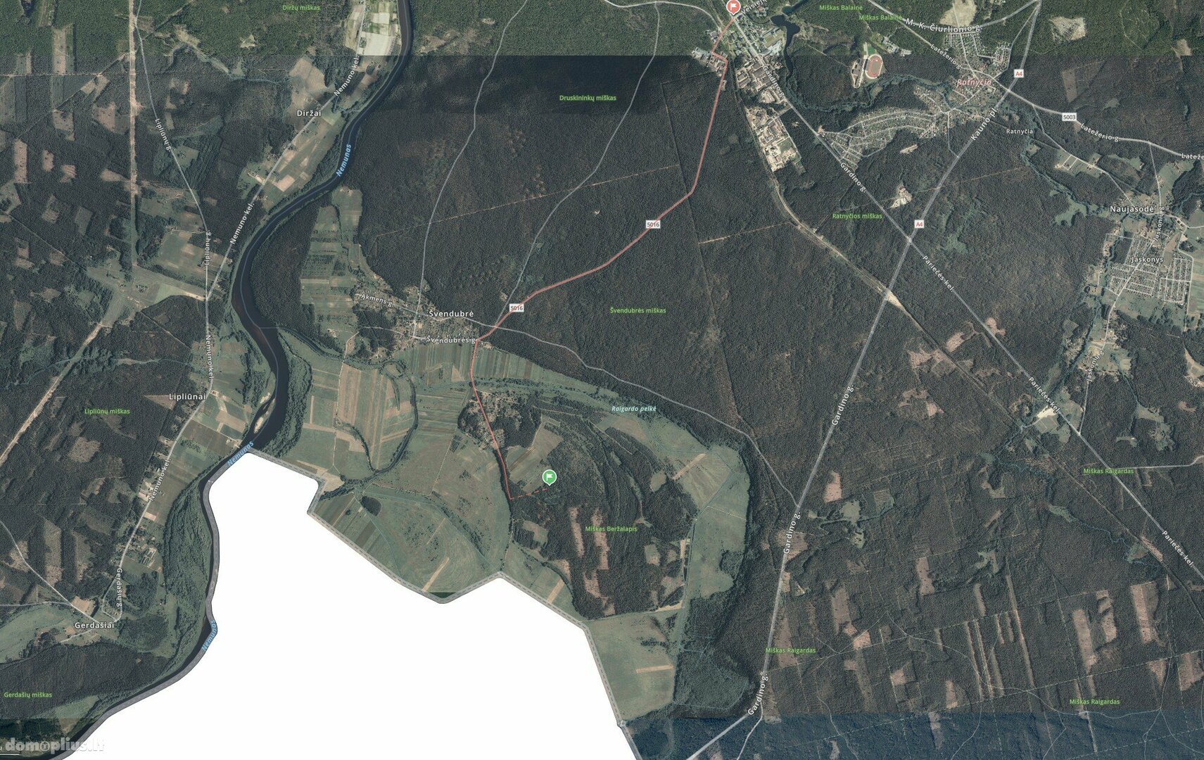 Parduodamas sklypas Druskininkų sav., Švendubrėje