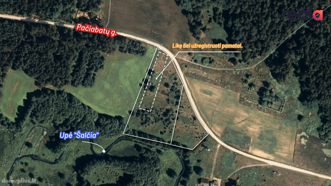 Parduodamas sklypas Šalčininkų rajono sav., Pačiabatuose