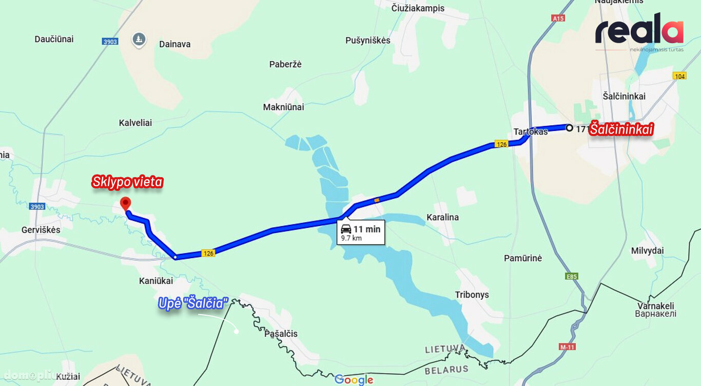 Участок Šalčininkų rajono sav., Pačiabatuose