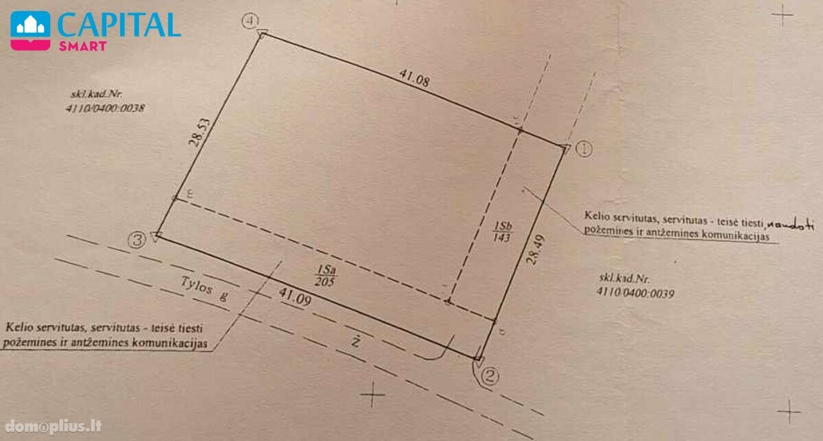 Land for sale Vilniaus rajono sav.