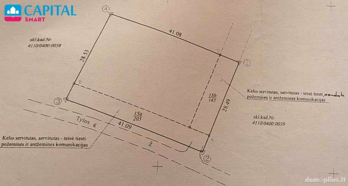 Land for sale Vilniaus rajono sav.