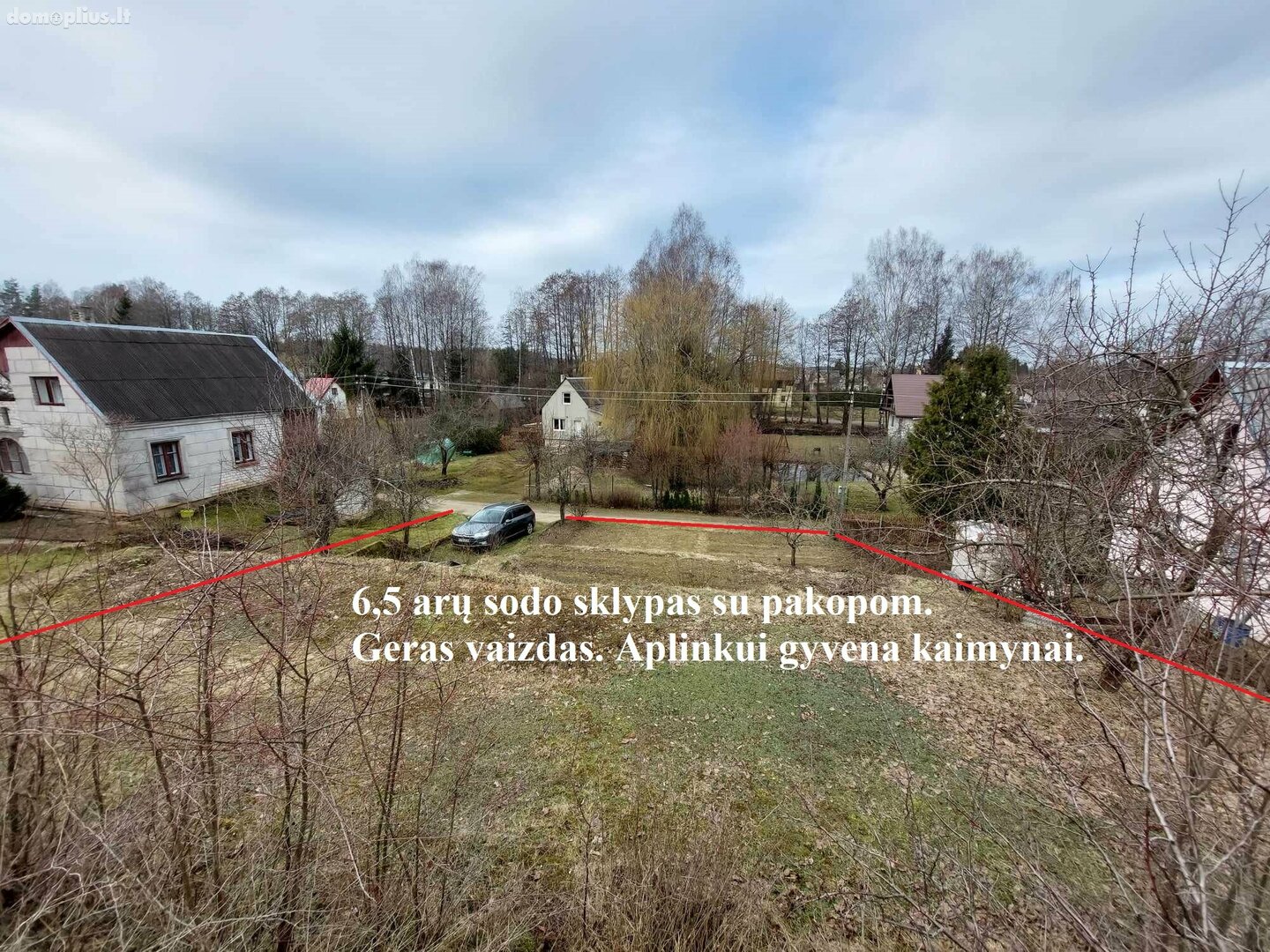 Parduodamas sklypas Vilniaus rajono sav., Rastinėnuose, Raudonojo Kryžiaus 1-oji g.