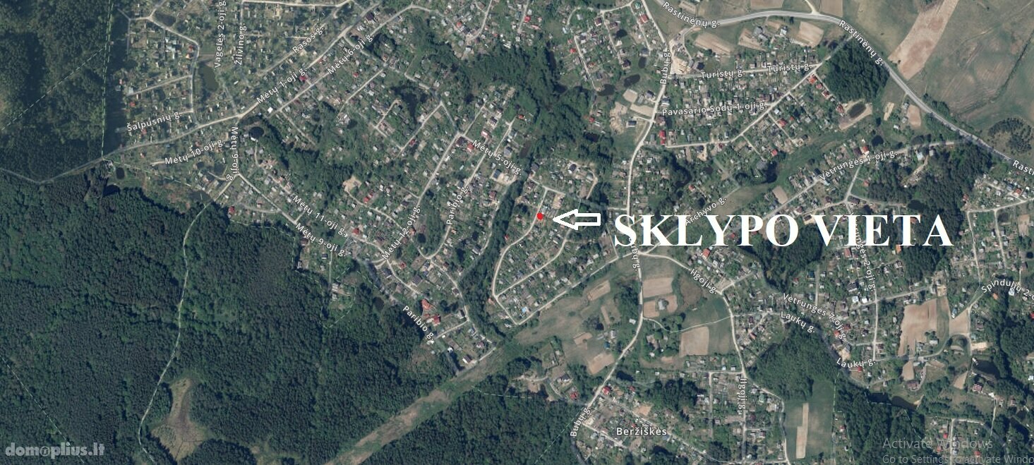 Parduodamas sklypas Vilniaus rajono sav., Rastinėnuose, Raudonojo Kryžiaus 1-oji g.