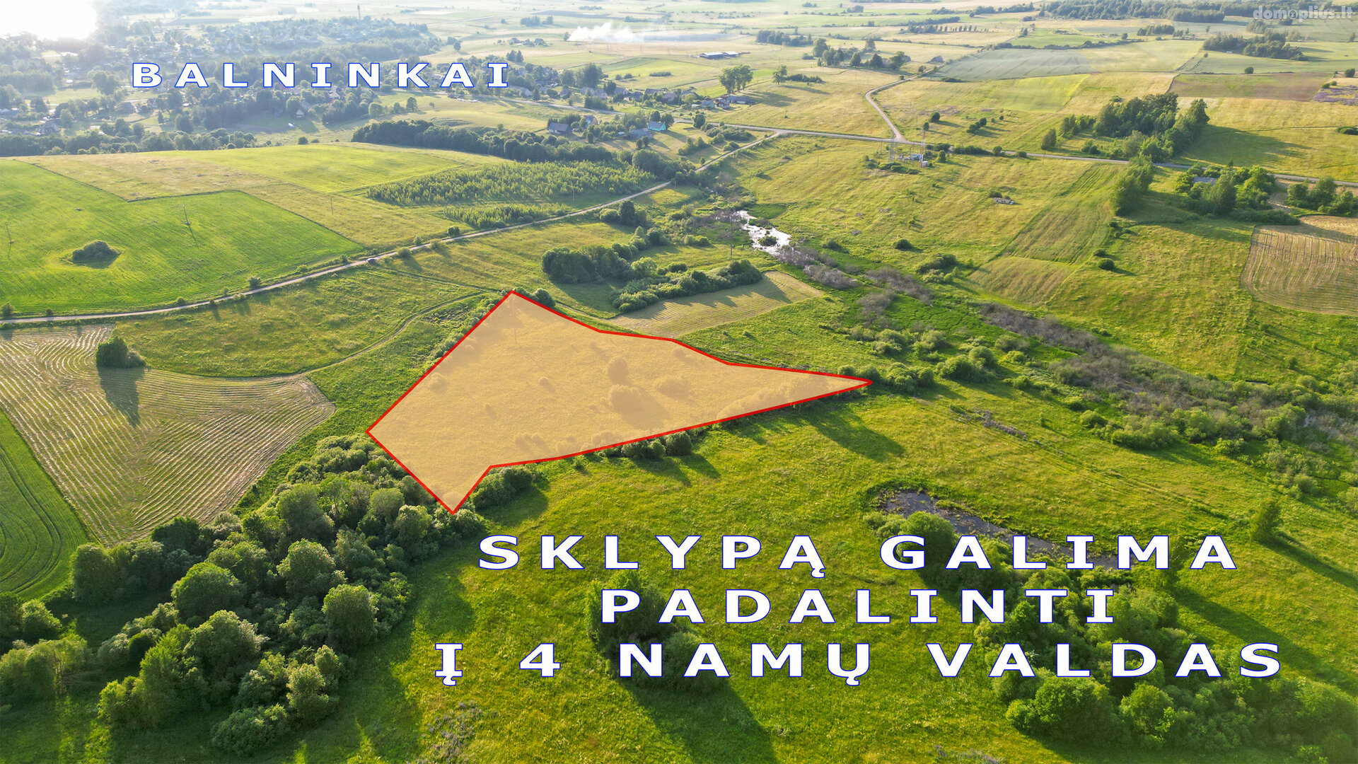 Parduodamas sklypas Molėtų rajono sav., Balninkuose, Alaušų g.
