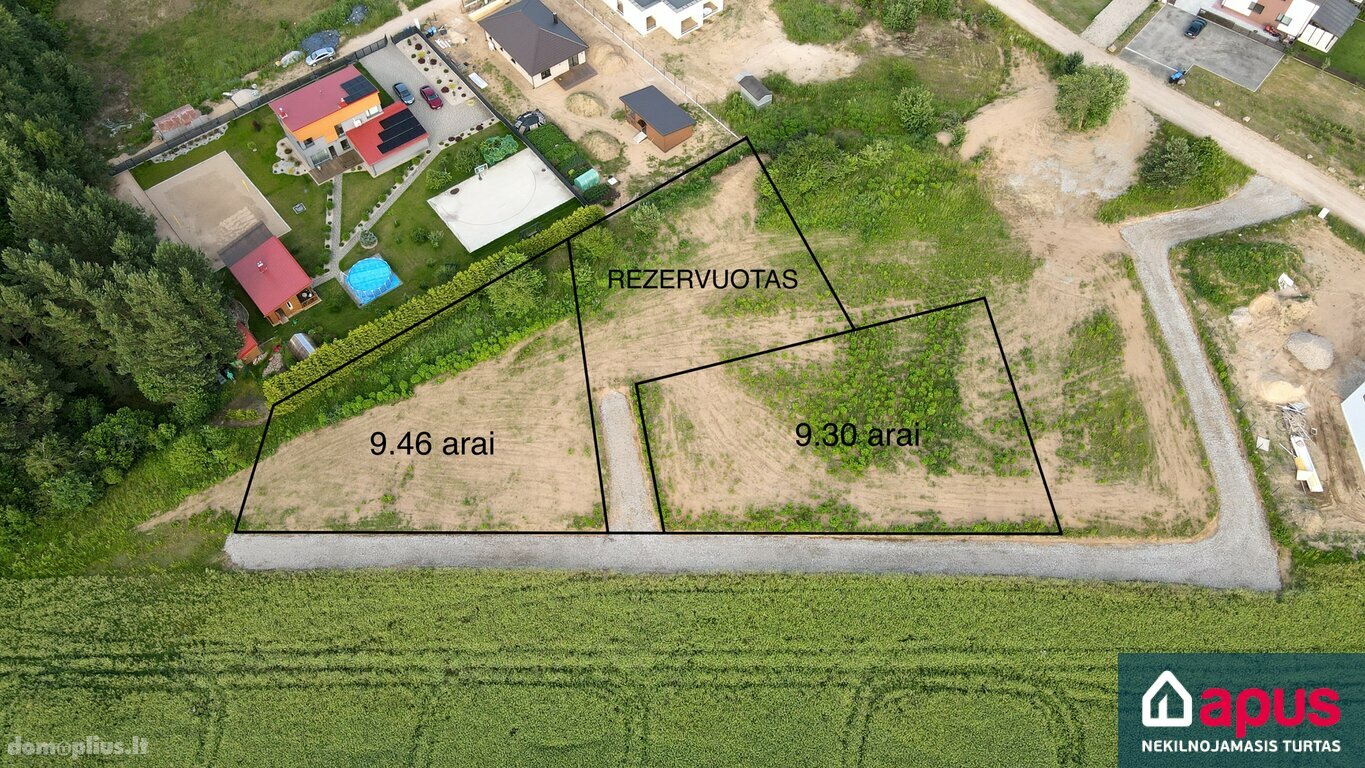 Parduodamas sklypas Vilniuje, Paneriuose, J. Tiškevičiaus g.