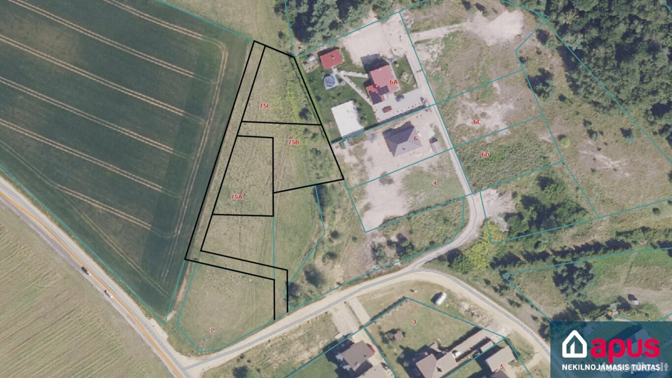 Parduodamas sklypas Vilniuje, Paneriuose, J. Tiškevičiaus g.