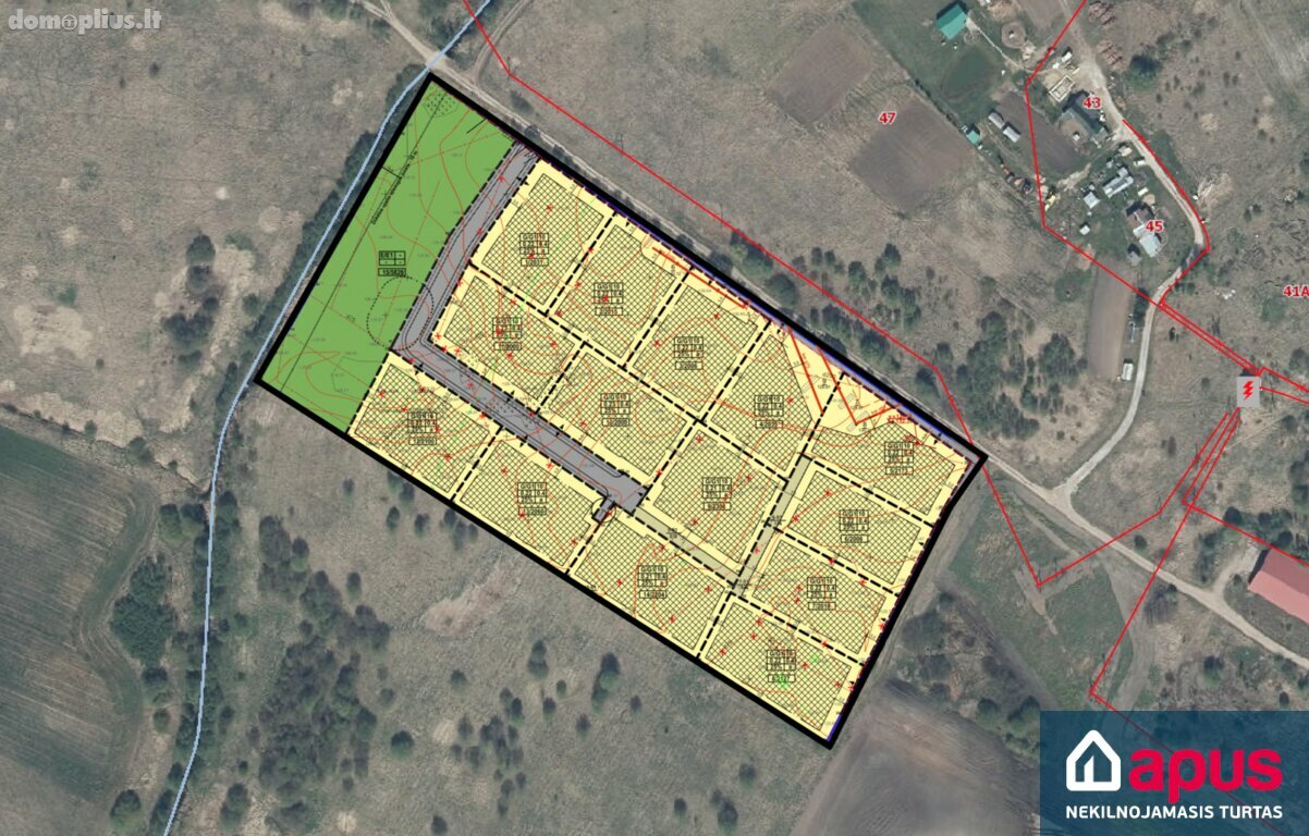 Parduodamas sklypas Vilniaus rajono sav., Maišiagaloje, Saugūniškių g.
