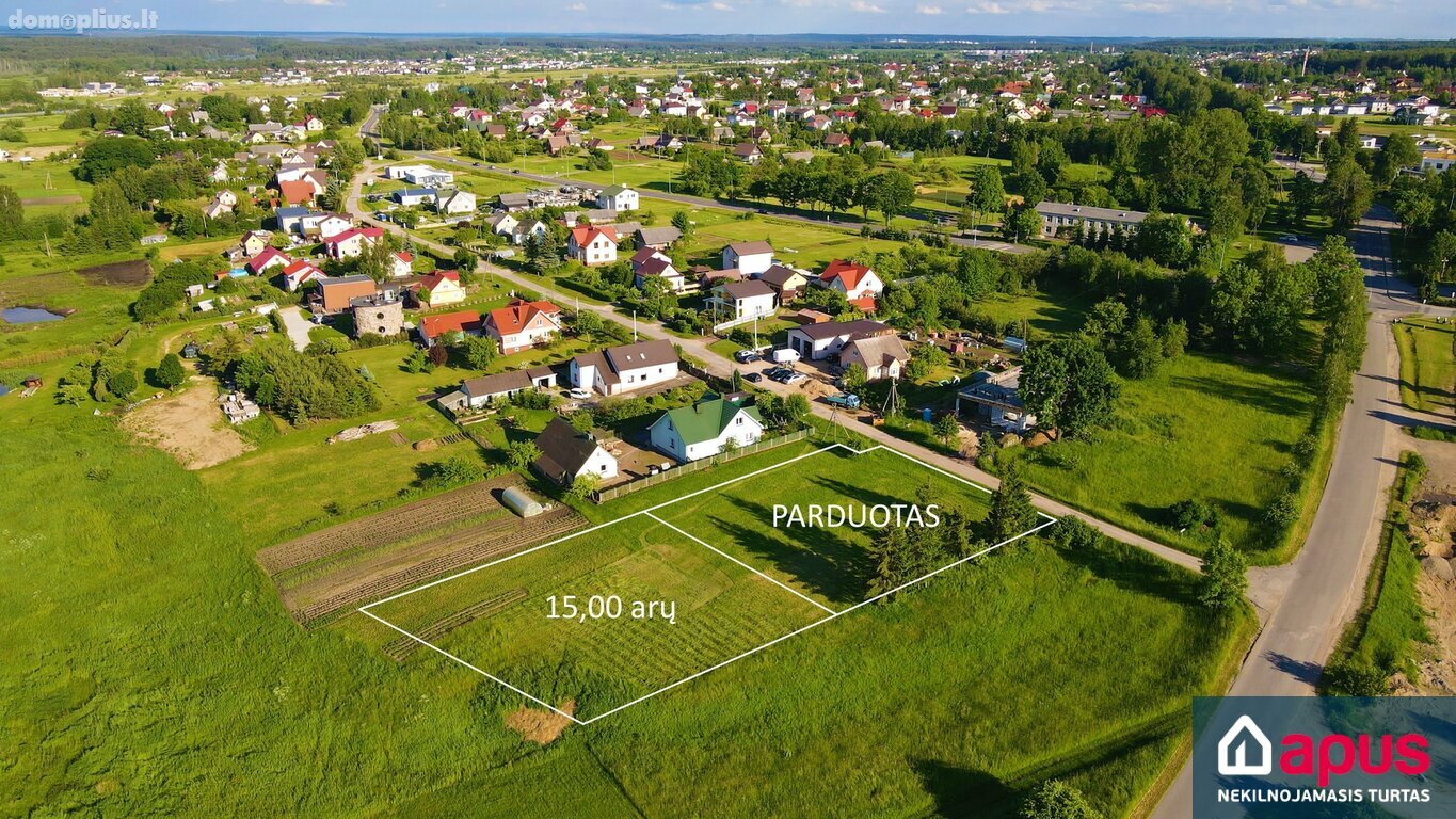 Parduodamas sklypas Vilniaus rajono sav., Didžioji Riešė, Žvėrališkių g.