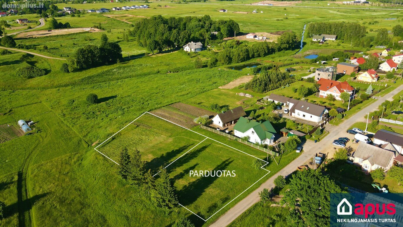 Parduodamas sklypas Vilniaus rajono sav., Didžioji Riešė, Žvėrališkių g.