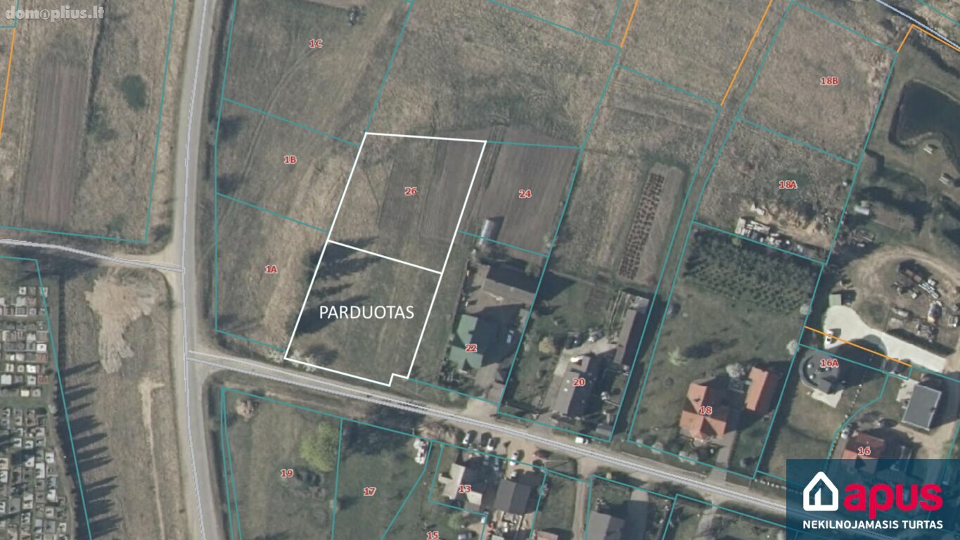 Parduodamas sklypas Vilniaus rajono sav., Didžioji Riešė, Žvėrališkių g.