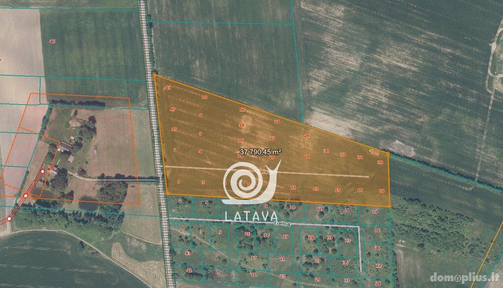 Land for sale Kauno rajono sav., Poderiškiuose
