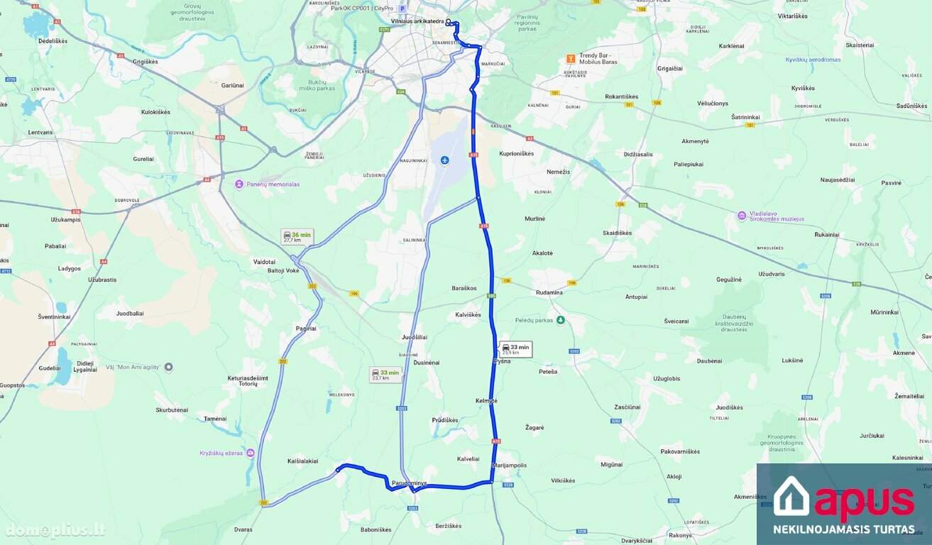 Parduodamas sklypas Vilniaus rajono sav., Merešlėnuose