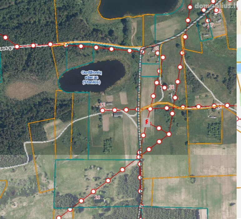 Land for sale Trakų rajono sav., Gudžionyse, Gudžionių g.