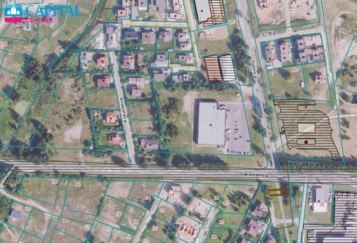Parduodamas sklypas Vilniuje, Pilaitėje, Antanerės g.