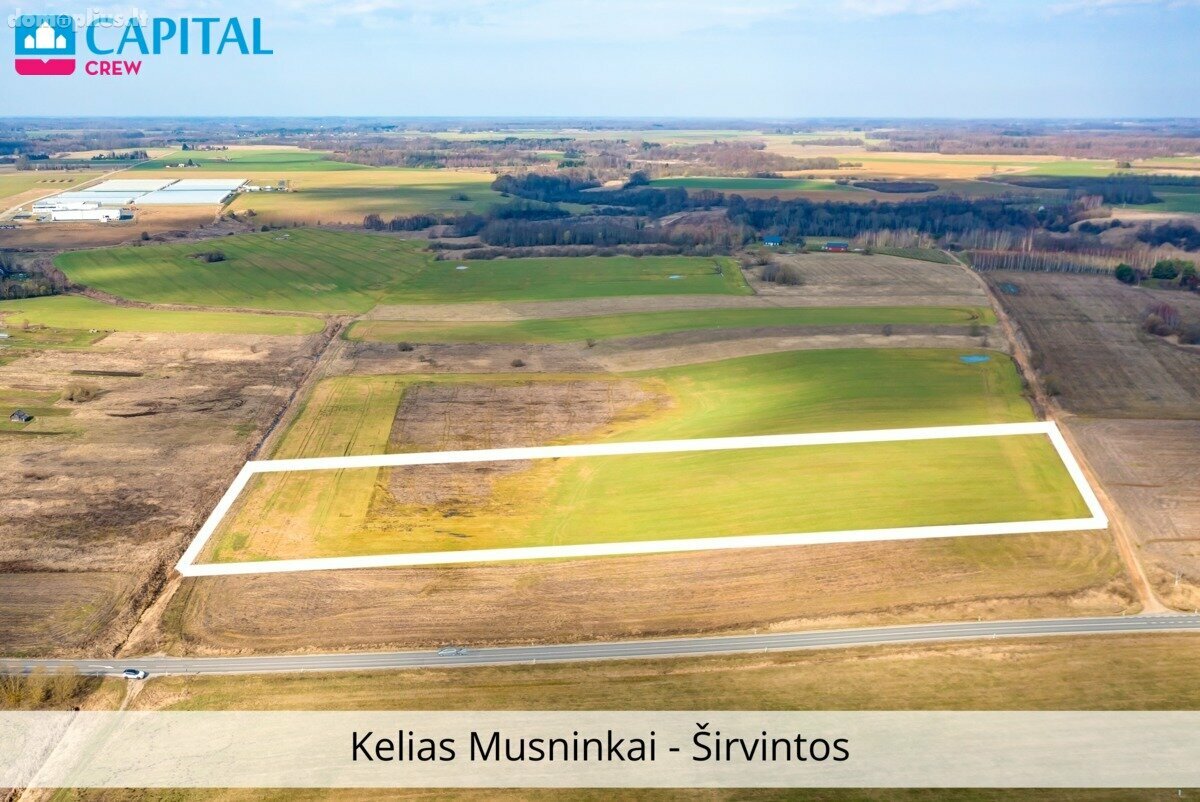 Parduodamas sklypas Širvintų rajono sav., Smailiuose