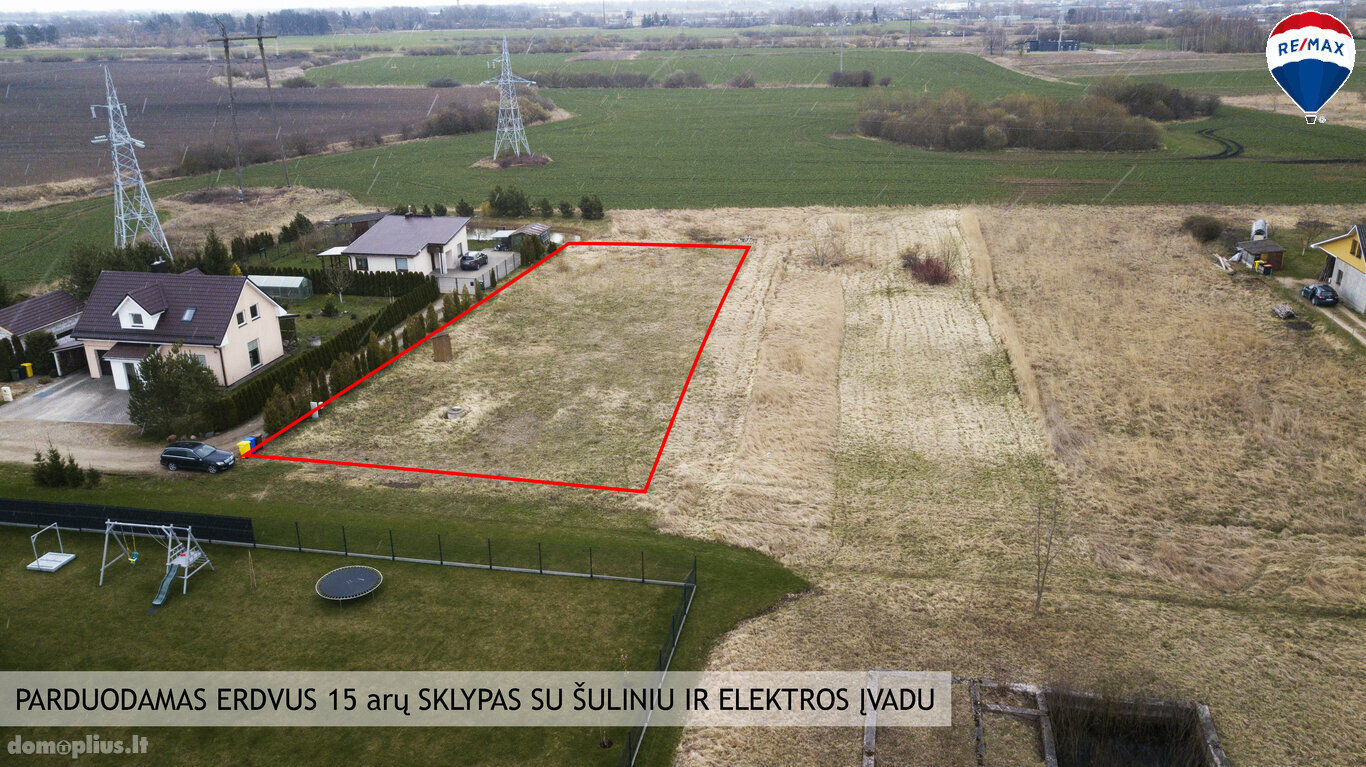 Parduodamas sklypas Šiaulių rajono sav., Vinkšnėnuose, Alyvų g.