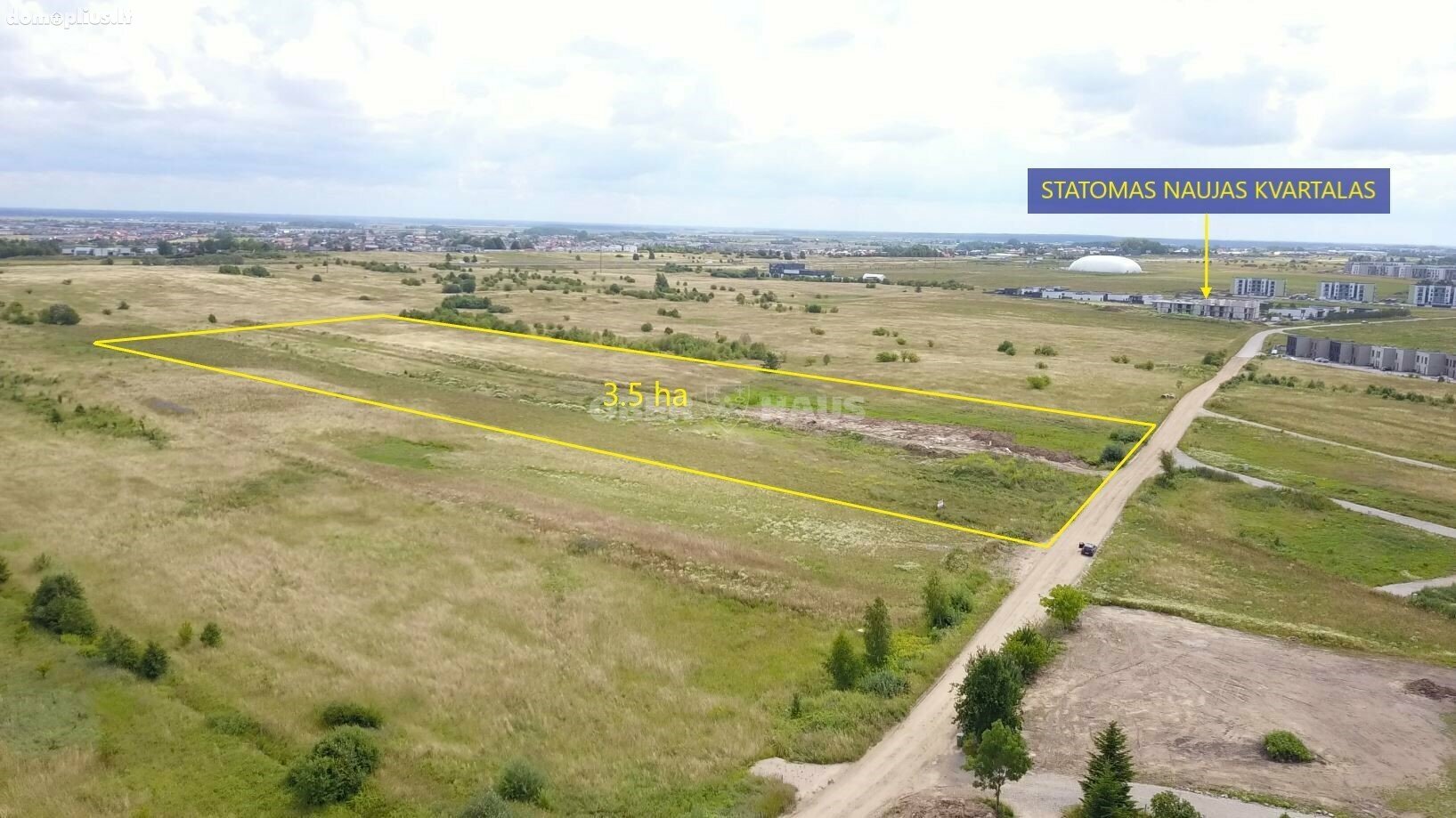 Parduodamas sklypas Klaipėdoje, Tauralaukyje