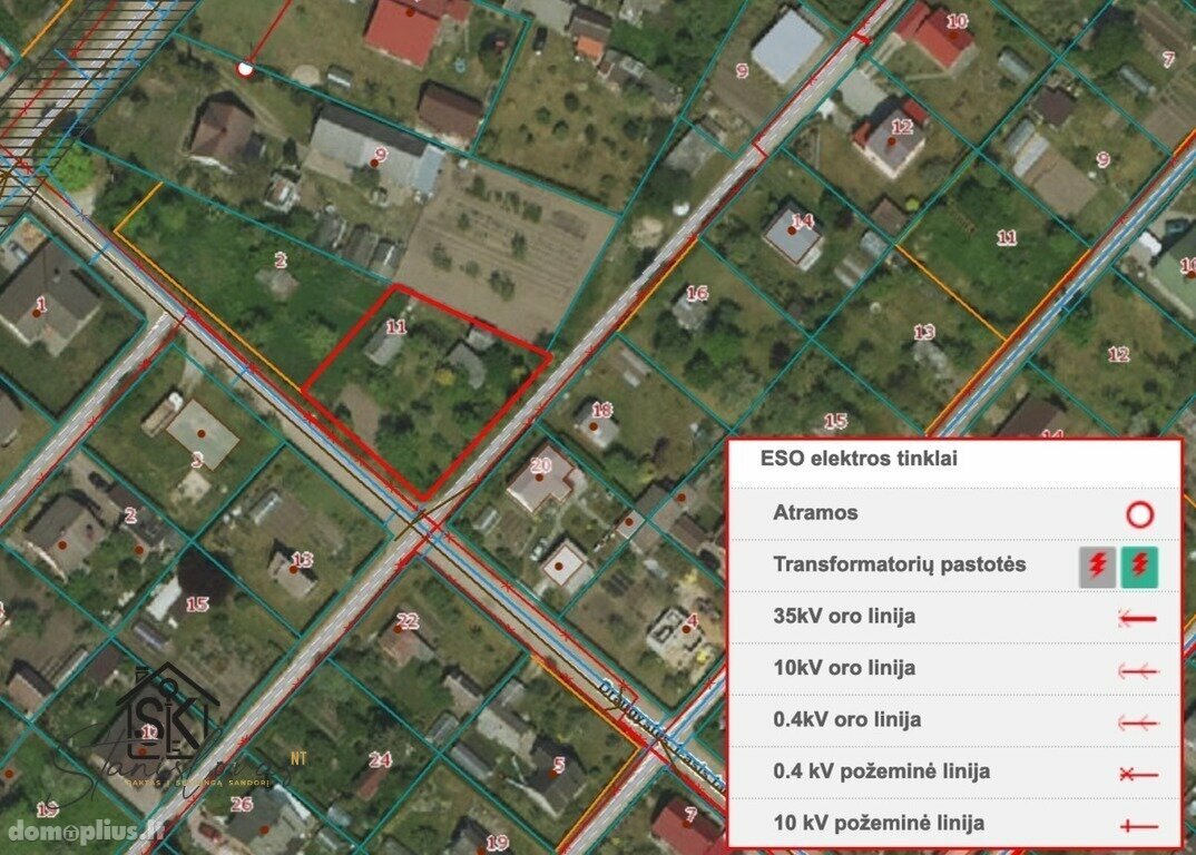 Parduodamas sklypas Šilutės rajono sav., Šilutėje, Draugystės 3-iasis tak.
