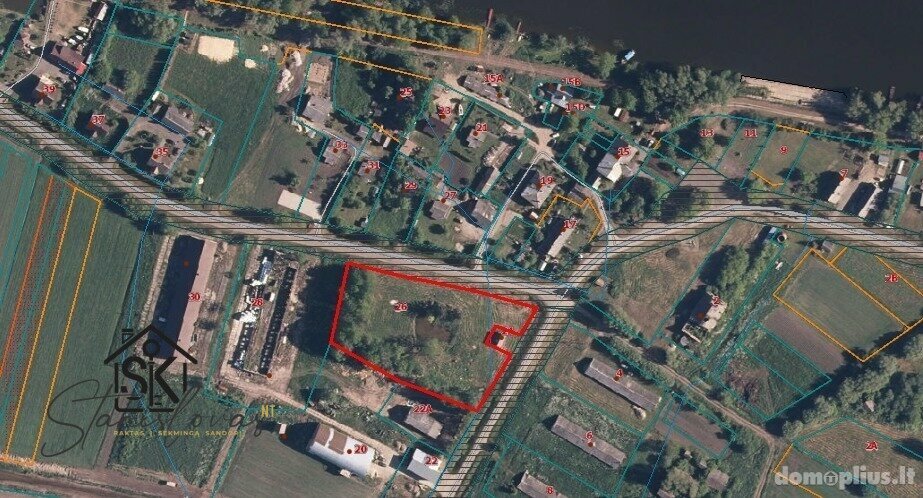 Parduodamas sklypas Šilutės rajono sav., Uostadvaryje
