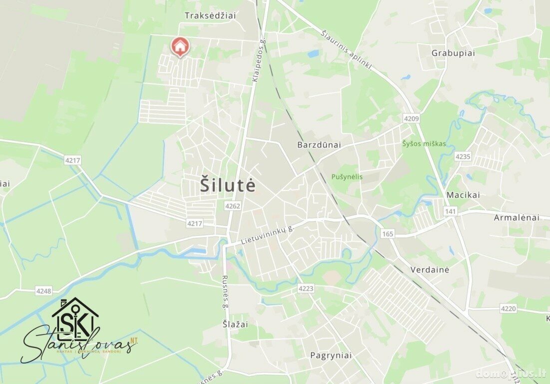 Parduodamas sklypas Šilutės rajono sav., Šilutėje, Baldininkų 8-asis tak.