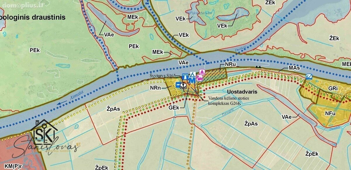 Parduodamas sklypas Šilutės rajono sav., Uostadvaryje