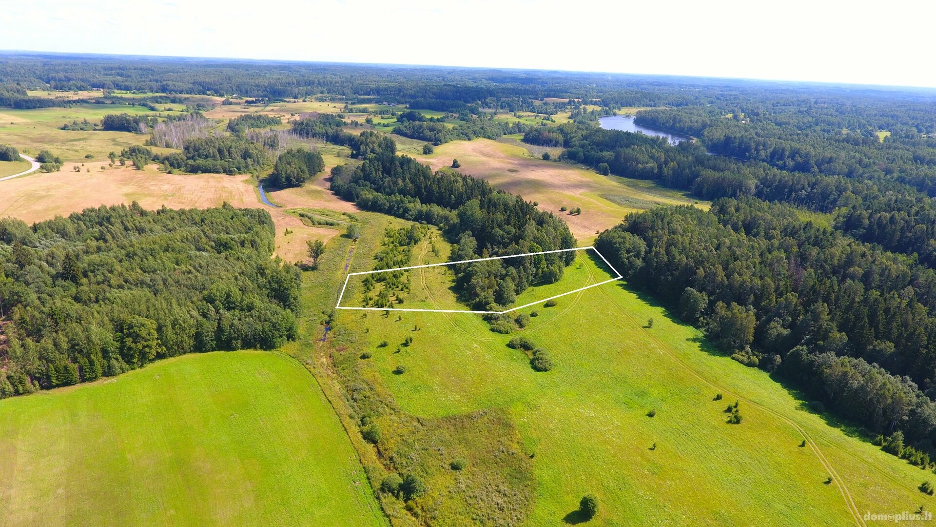 Parduodamas sklypas Zarasų rajono sav., Gaspariškėse