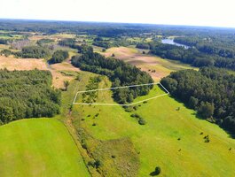 Parduodamas sklypas Zarasų rajono sav., Gaspariškėse