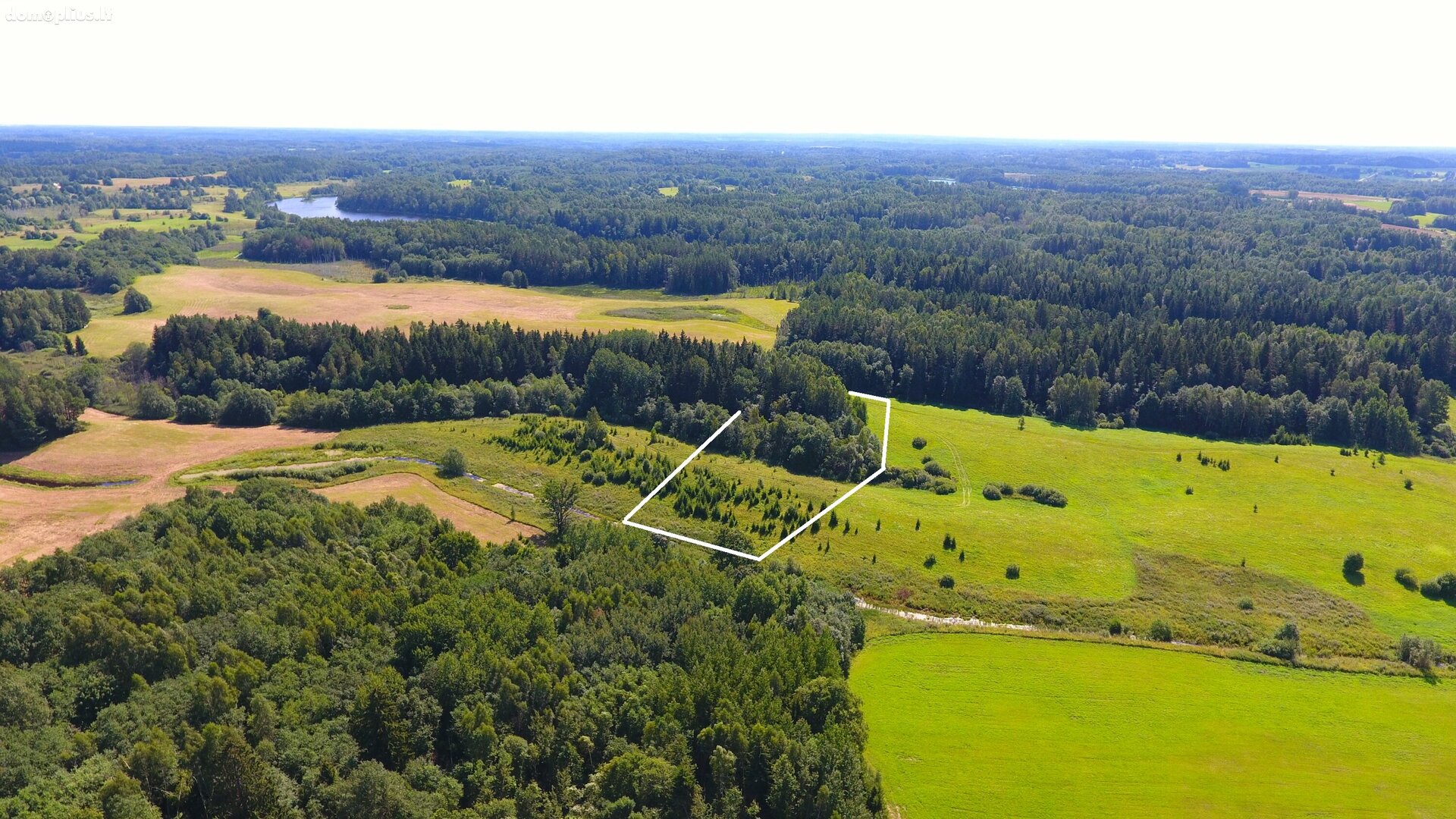 Parduodamas sklypas Zarasų rajono sav., Gaspariškėse