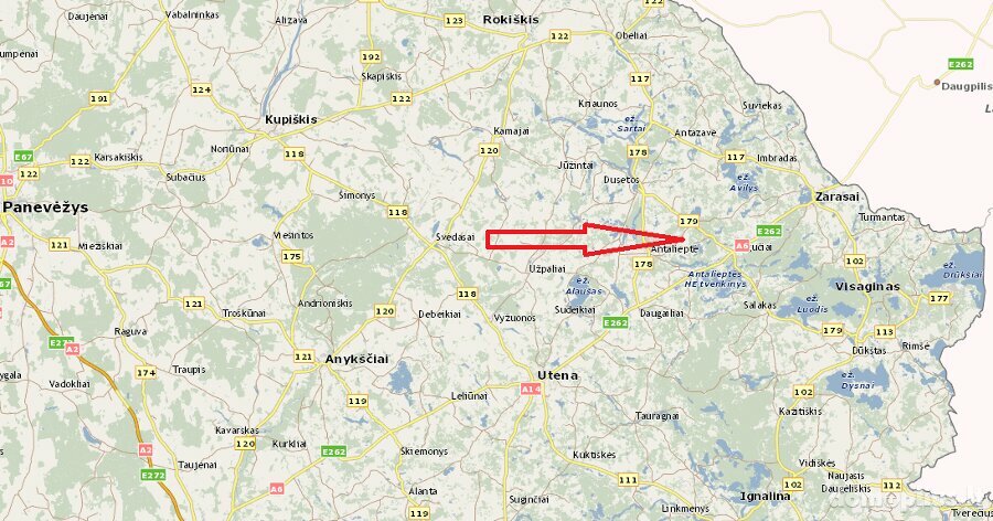 Parduodamas sklypas Zarasų rajono sav., Gaspariškėse