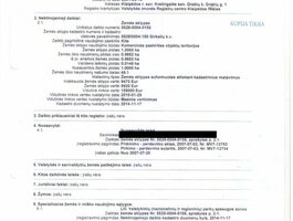 Участок Klaipėdos rajono sav., Grabiuose