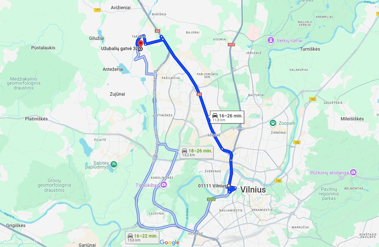 Land for sale Vilniuje, Tarandėje, Užubalių g.