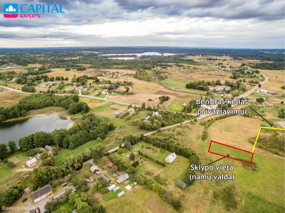 Parduodamas sklypas Trakų rajono sav., Salkininkuose, Gėlių g.