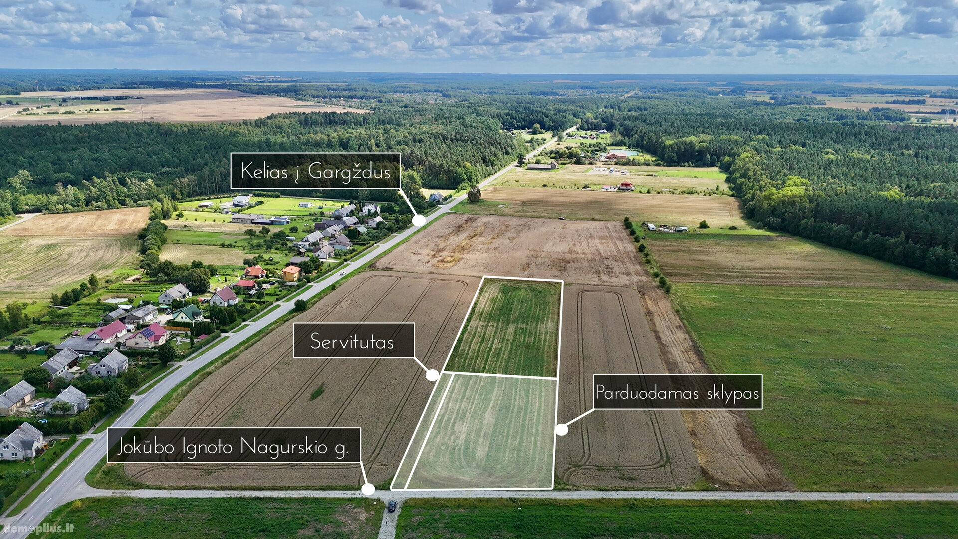 Parduodamas sklypas Kretingos rajono sav., Jokūbave, Jokūbo Ignoto Nagurskio g.