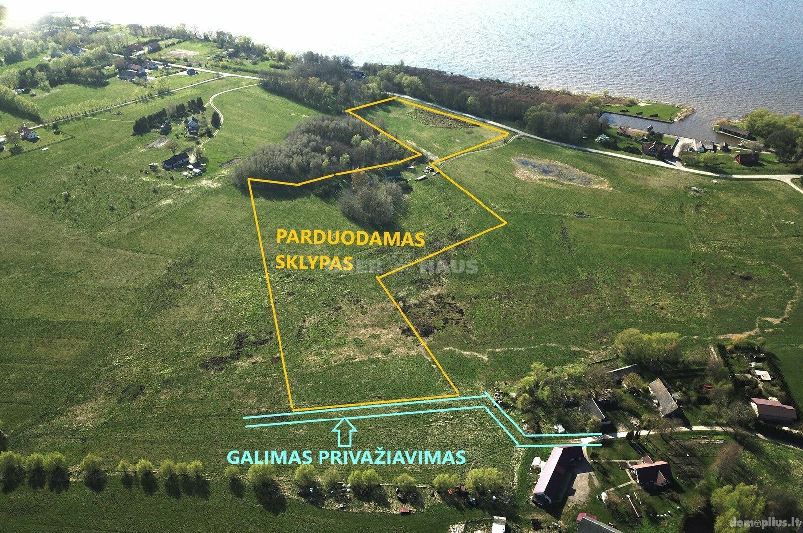 Parduodamas sklypas Šilutės rajono sav., Šturmuose