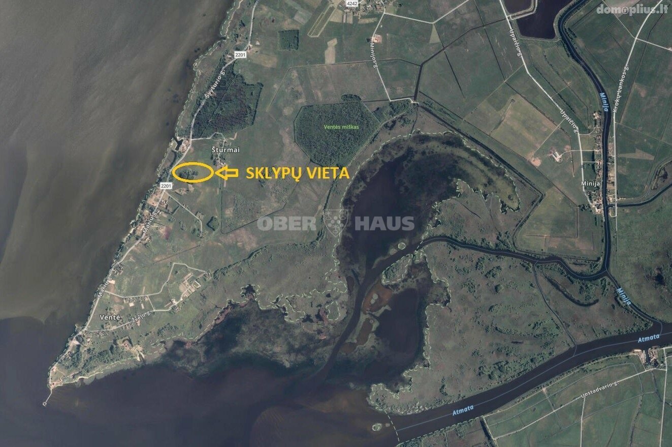 Parduodamas sklypas Šilutės rajono sav., Šturmuose