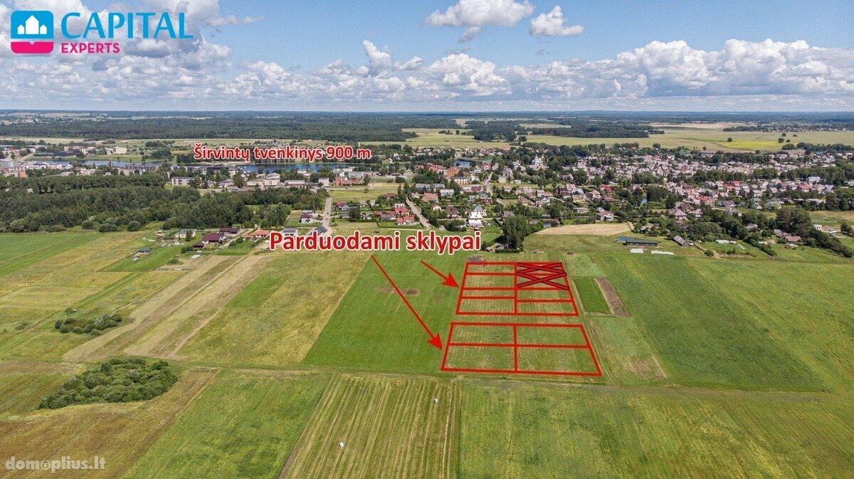 Parduodamas sklypas Širvintų rajono sav., Širvintėlėse