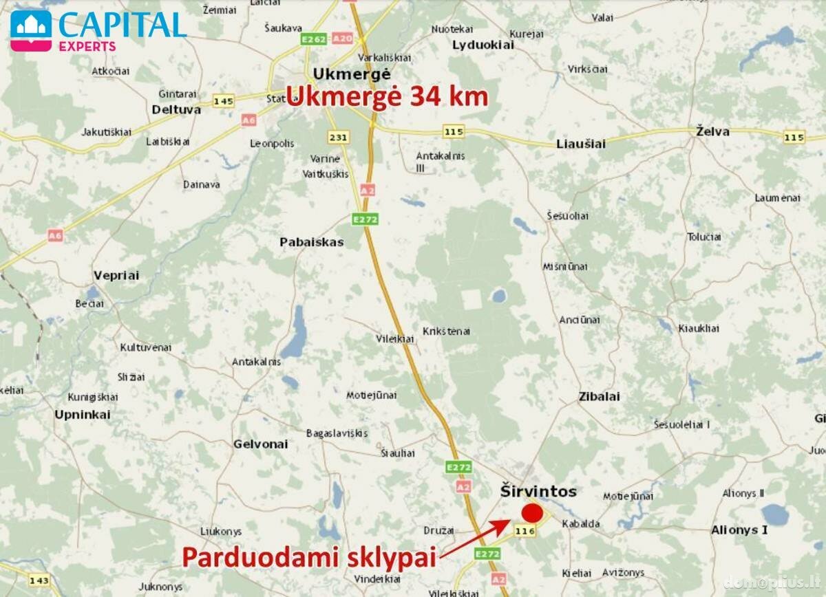 Parduodamas sklypas Širvintų rajono sav., Širvintėlėse