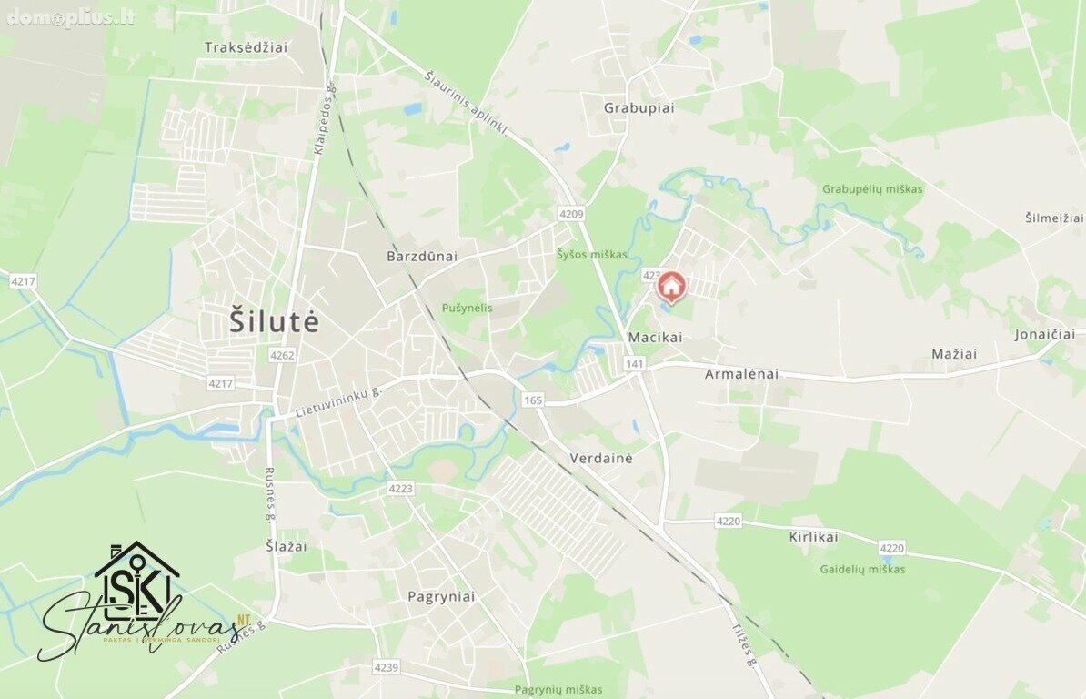 Parduodamas sklypas Šilutės rajono sav., Macikuose
