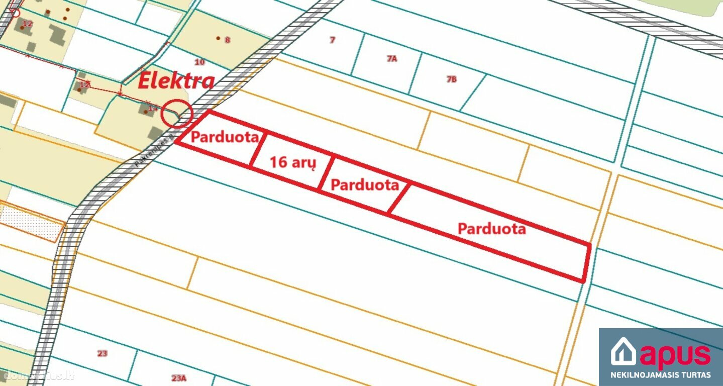 Parduodamas sklypas Vilniaus rajono sav., Didieji Lygainiai, Pakrempės g.